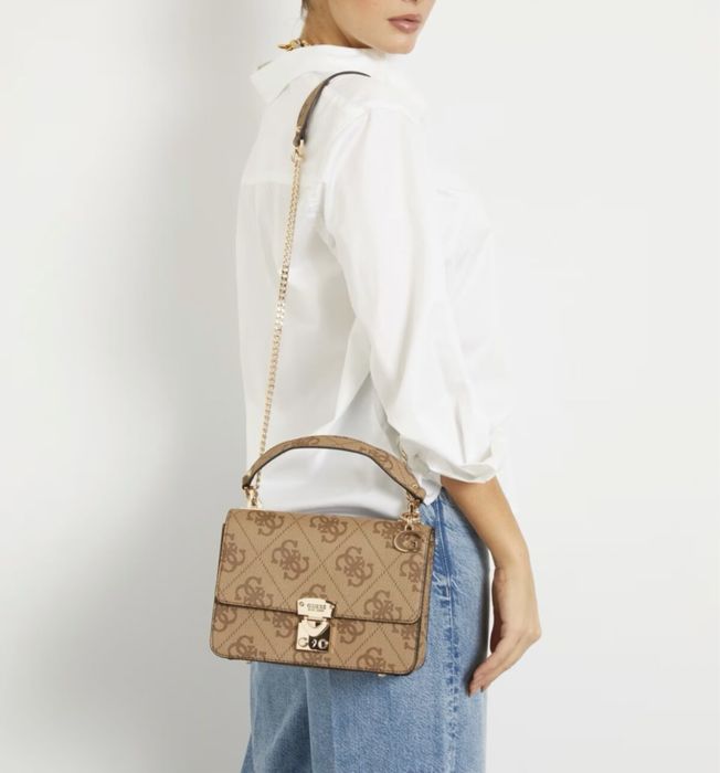 Сумка Guess Eliette Лого Латте оригінал