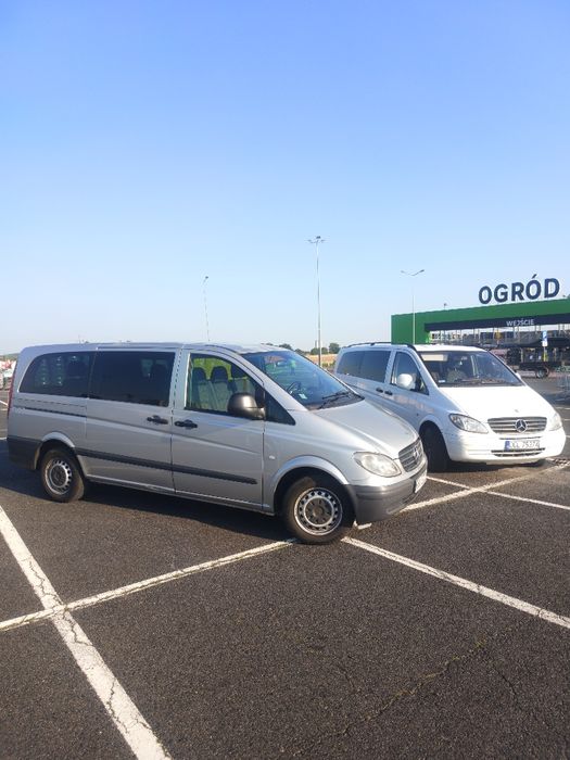 Wynajem Busa 9 osób Mercedes Vito Long