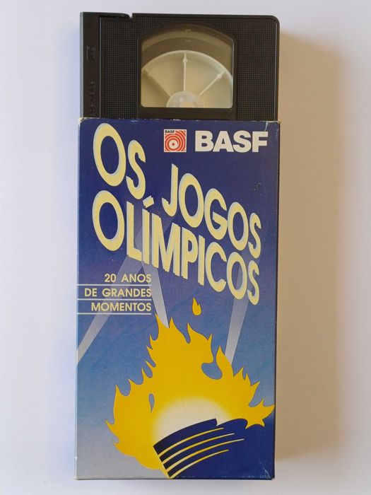 Cassete vídeo VHS – Os jogos olímpicos – 20 anos de grandes momentos