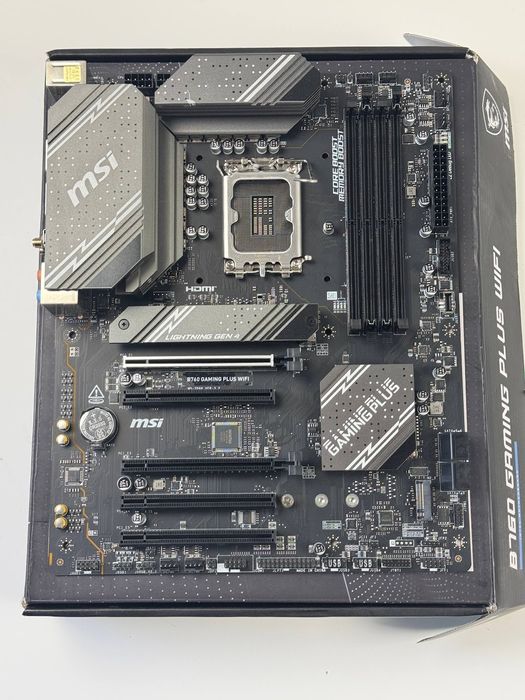 Płyta główna MSI B760 GAMING PLUS WIFI (Intel LGA 1700, ATX, DDR5, WiFi, Bluetooth) (7D98-007R)