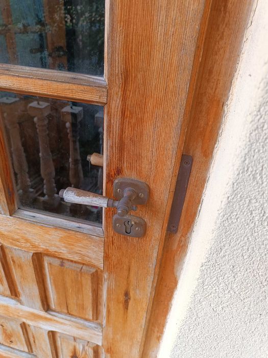 Drzwi sosnowe dwa skrzydła