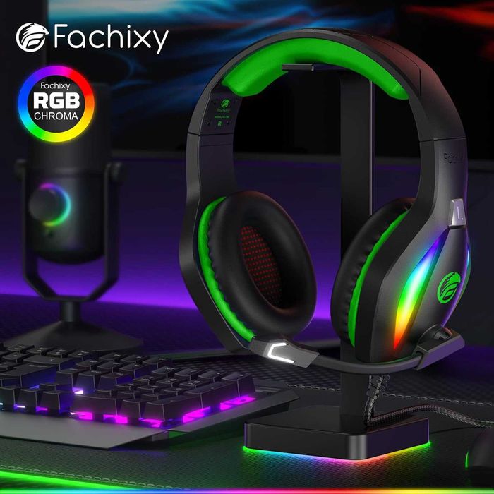 Fachixy FC100 Słuchawki do gier PS4/PS5/PC/Xbox/Nintendo SPP138