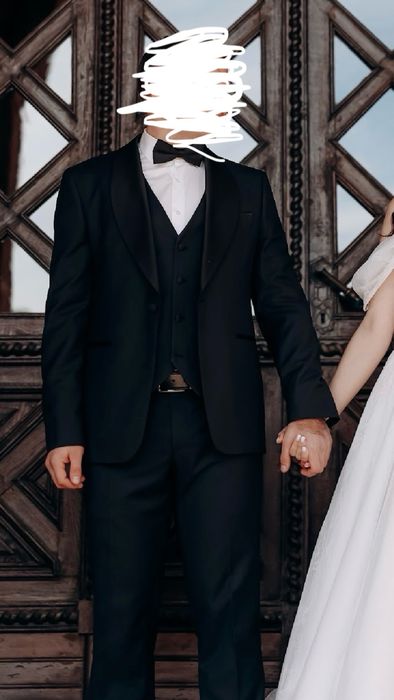 Продаю Смокінг чоловічий (трійка) + метелик | Ідеальний стан