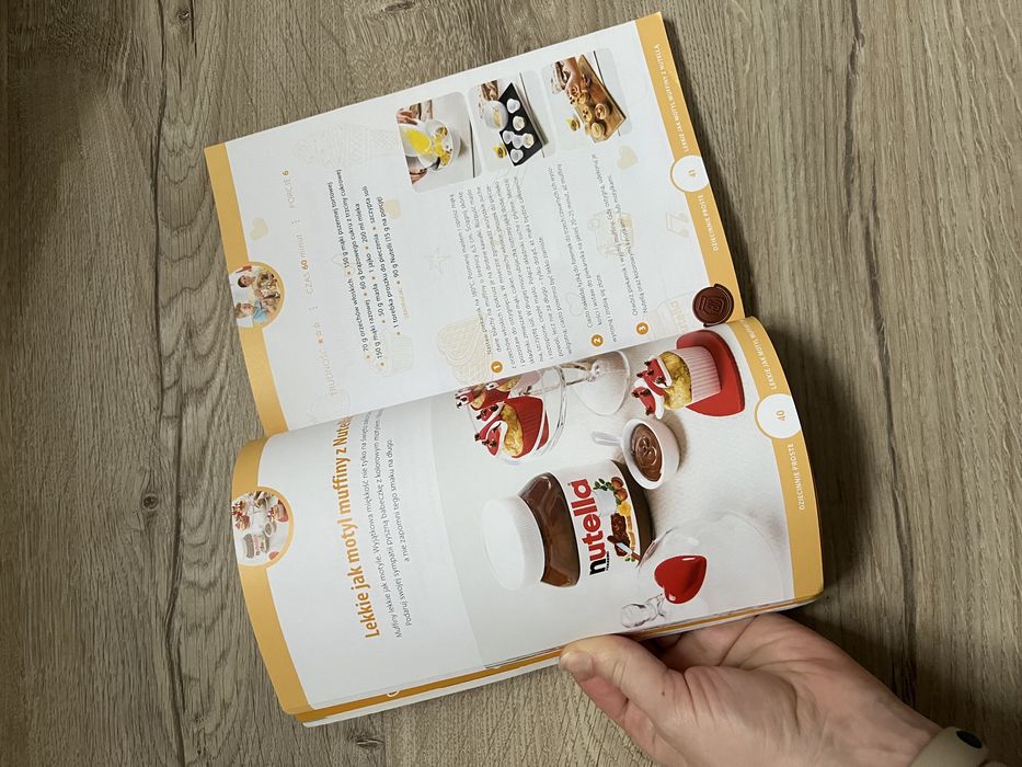 Książka kucharska Nutella