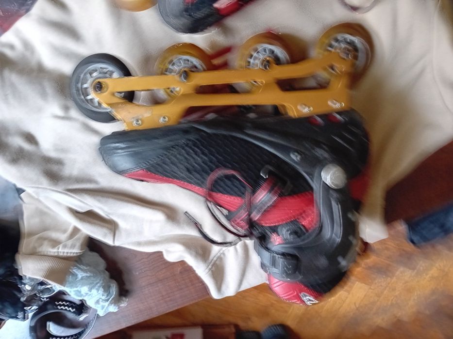 Profesjonalne rolki HUNDORA rozm45 stan dobry 3XTANIEJ OKAZJA mocne