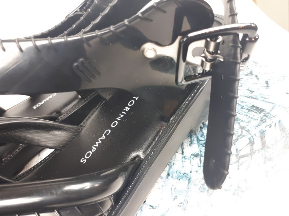 Nowe Sandały MELISSA Flox + Vitorino Campos 31852 Black klapki 40