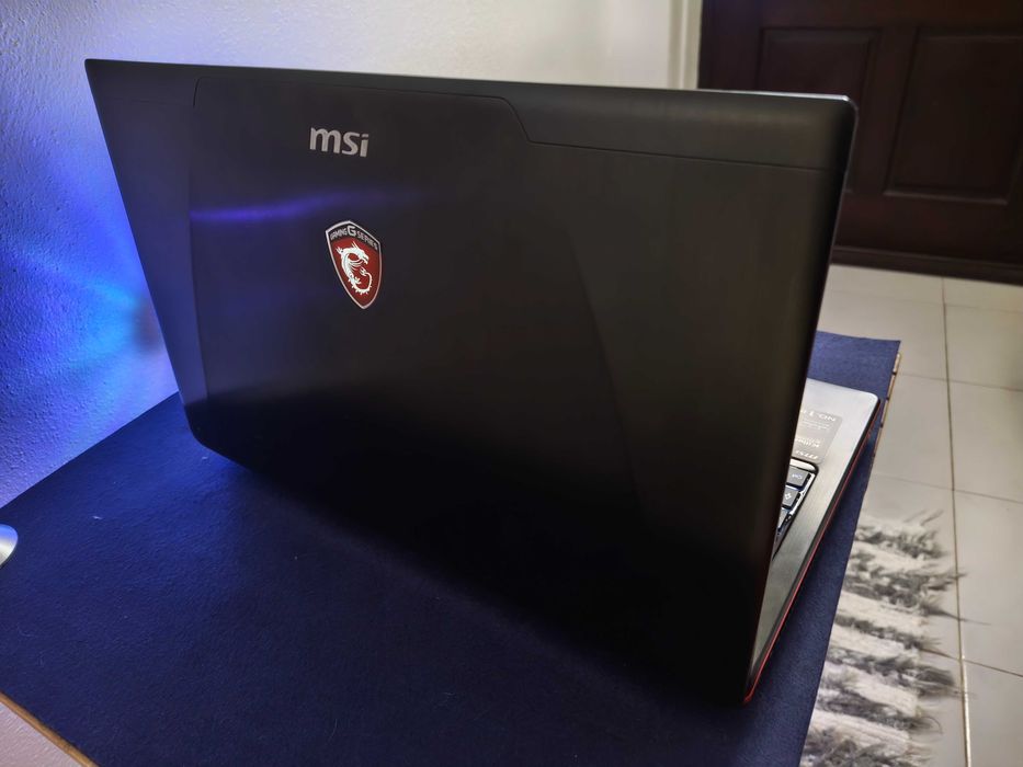 MSI Gaming i7 W11 GTX 950M  16GB RAM SSD 240GB  Bateria Nova