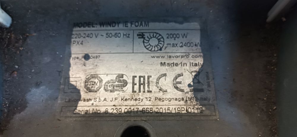 Lavador de estofos Windy-Foam