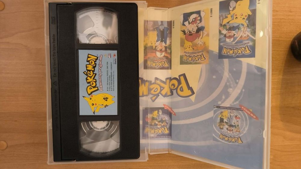 Pokémon – Pokemony przyjaciele cz. 4 VHS | Oryginalne wydanie | Sprawna