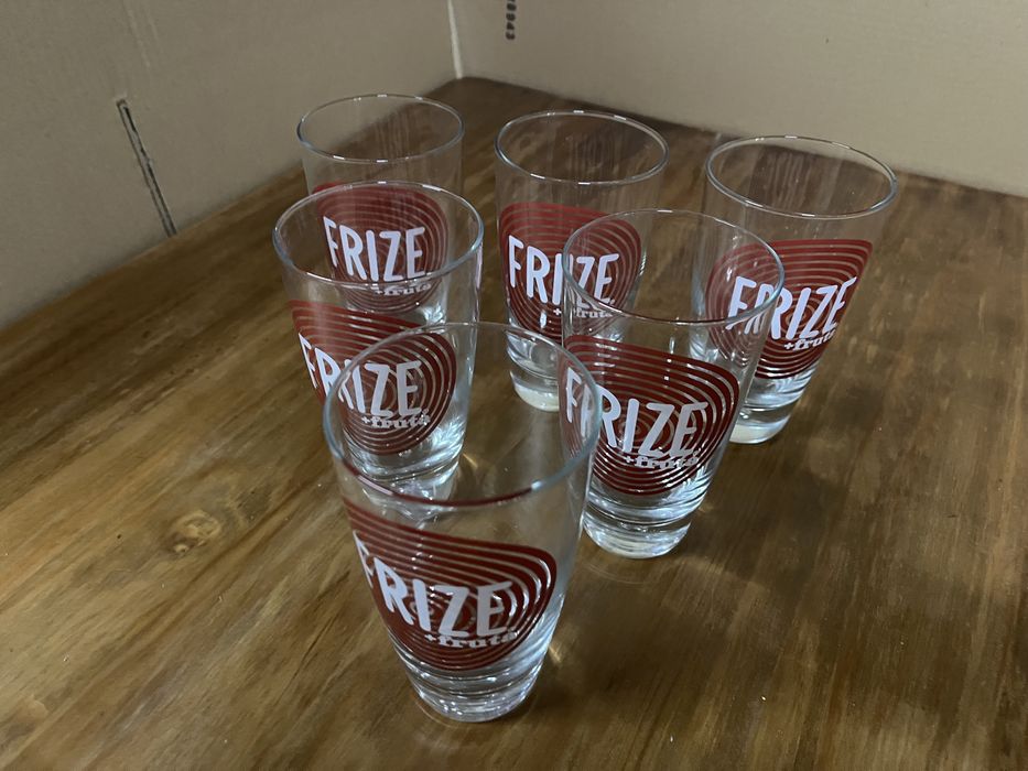 Copos FRIZE conjunto de 6 unidades novos