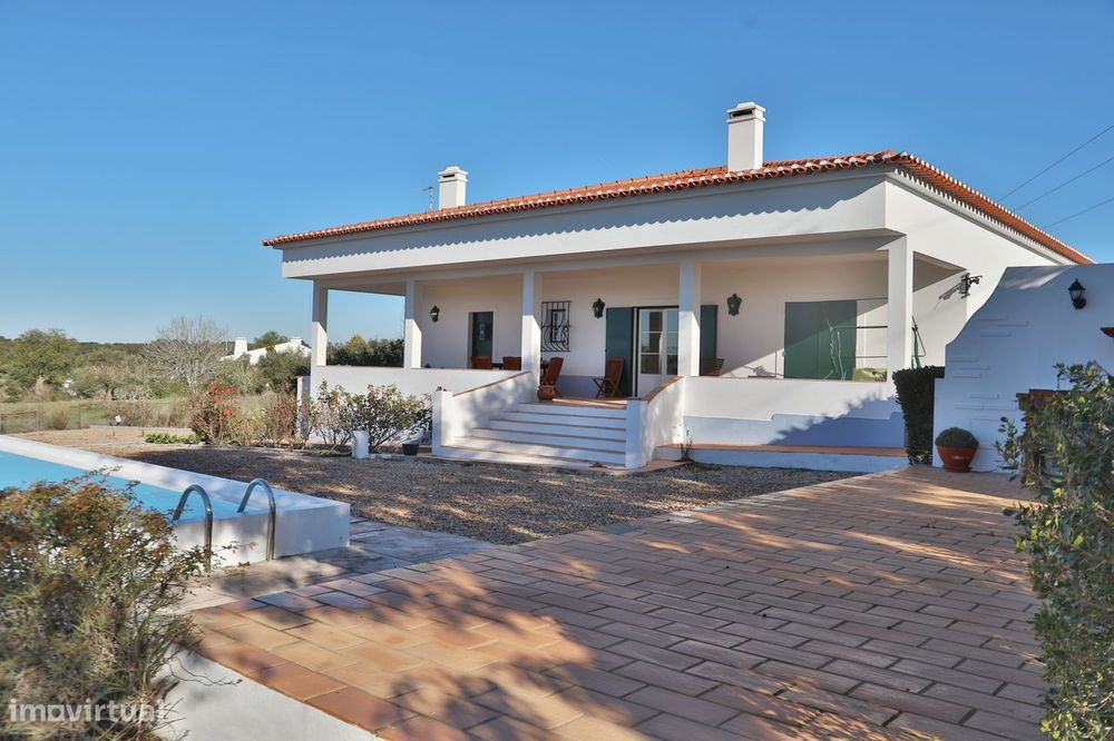 Quinta T4 com piscina, Mora - Brotas