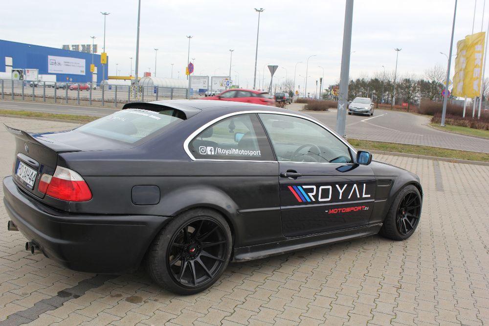BMW 3 E46 M3 Body Kit Poszerzenia Nadkoli Bodykit