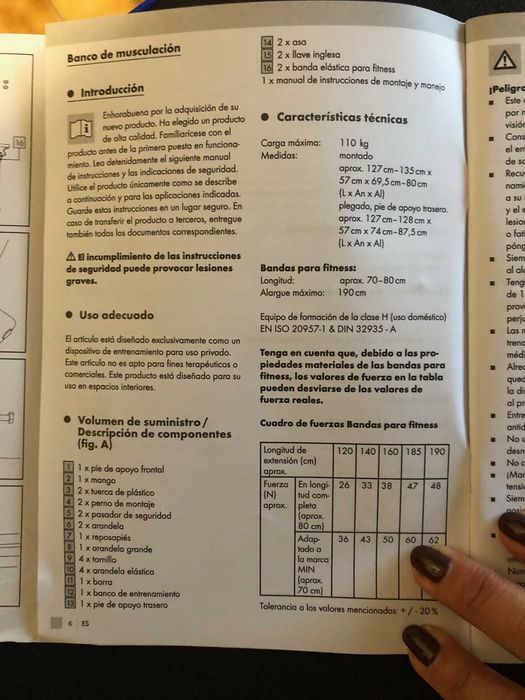 Banco de Musculação