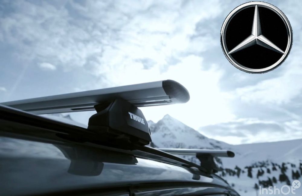 Поперечини на ваш Mercedes багажник Thule