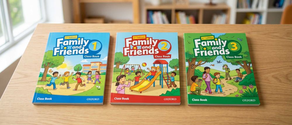 Комплект Family and Friends 2 (2nd ed): Class book + Work Book