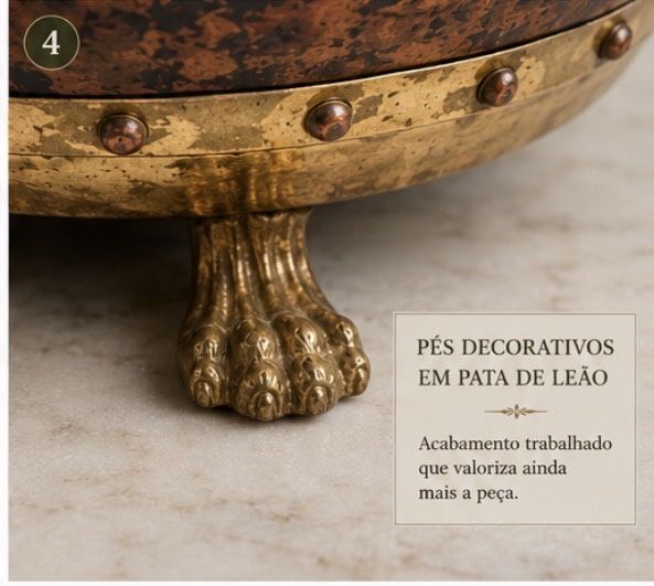 Par de Cachepots / Jardineiras em Cobre Martelado – Anos 80
