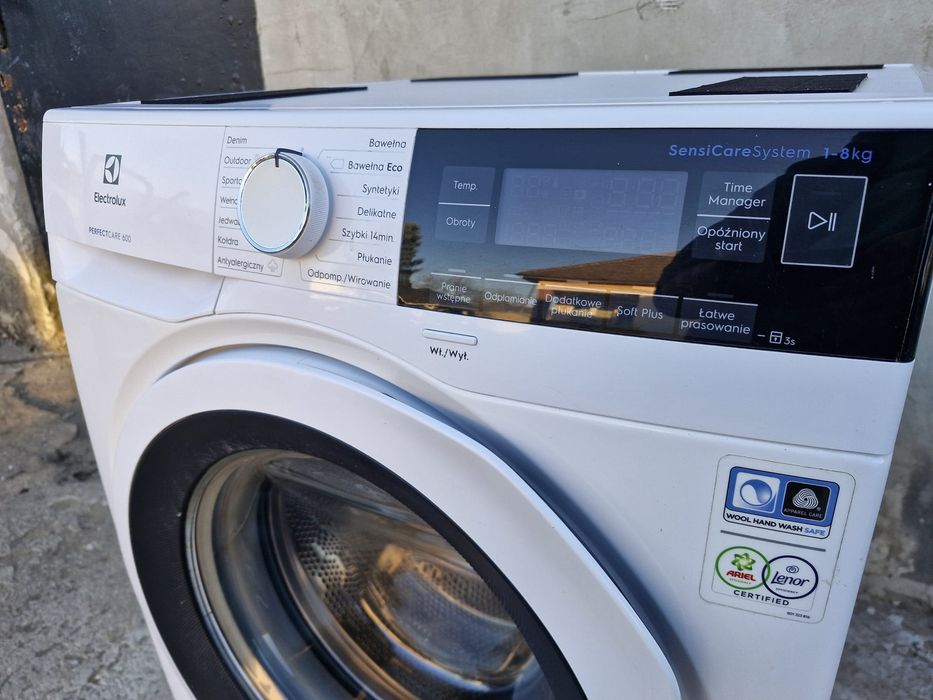 Pralka ELECTROLUX Perfect Care600/8kg/1400/A+++ Gwarancja Dowóz Gratis!