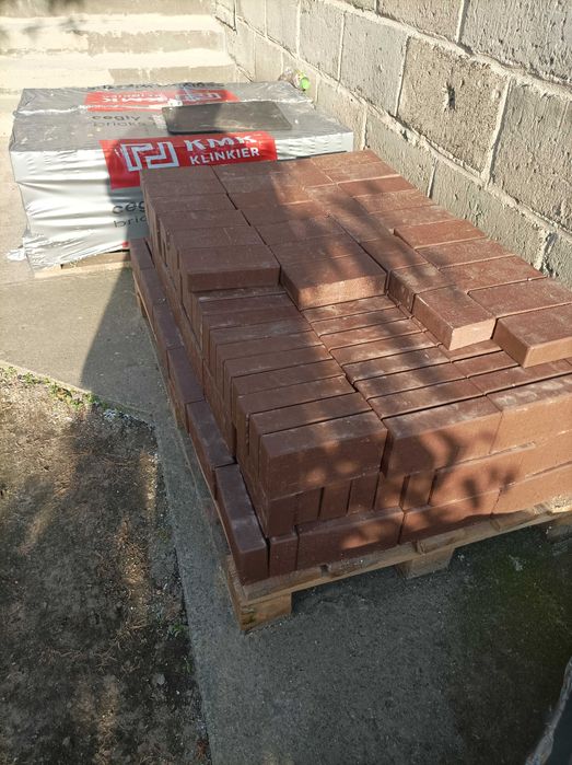 Bruk klinkierowy kolor brąz