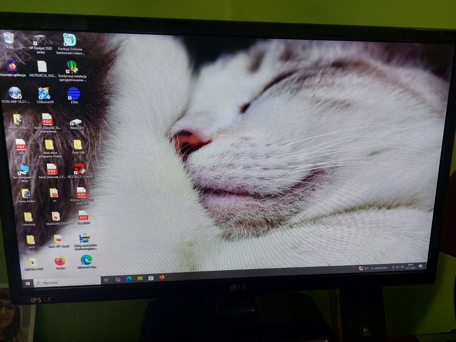 Monitor 22 cale z funkcją tv dvbt2