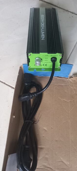 Balastro novo 600w