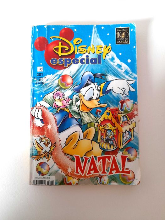 Livro de BD Disney Especial Número 201 Coleção Anos 2000