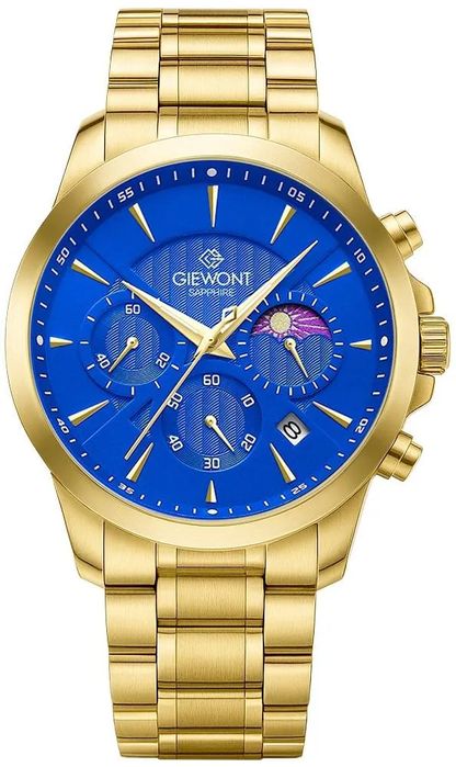 zegarek męski giewont chronograph sapphire elegancki