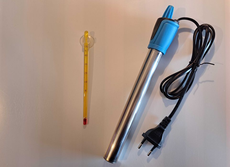 Acessórios para aquário: filtro, termóstato, luzes, bomba de ar (ler descrição)