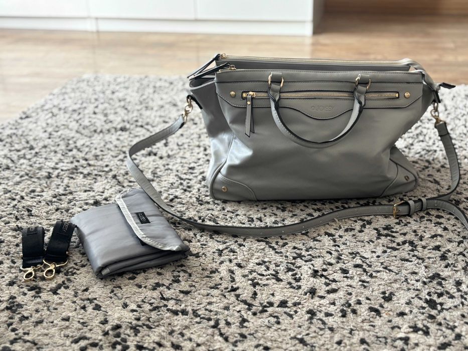 Torba dla mamy JOISSY CARLA light gray