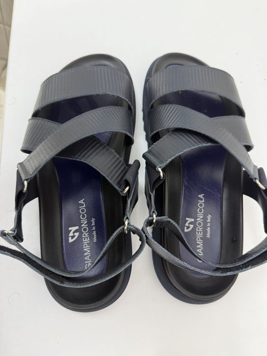 Італійські шкіряні сандалі GIAMPIERONICOLA р.43 | Made in Italy