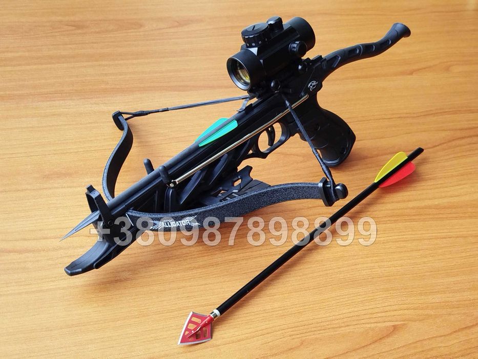Міні арбалет для полювання Потужний мисливський арбалет із прицілом