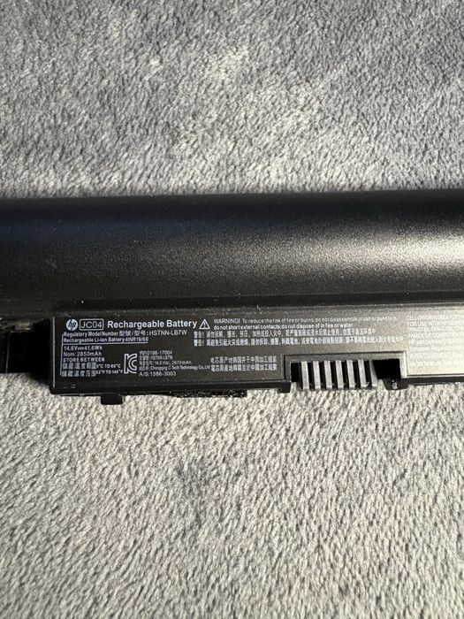 Акумулятор ноутбука hp jc04