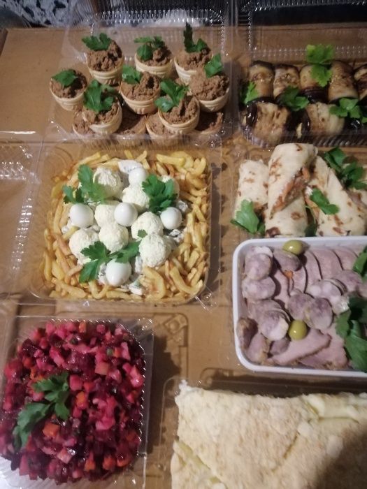 Домашняя еда на заказ!!! Фуршетные и банкетные блюда!