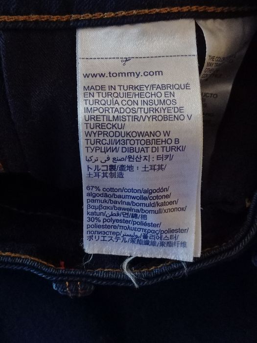 Spodnie damskie jeans Tommy Hilfiger