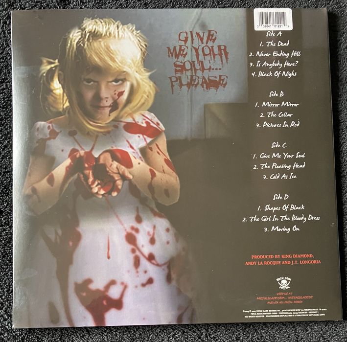 King Diamond - Give Me Your Soul… Please 2LPs