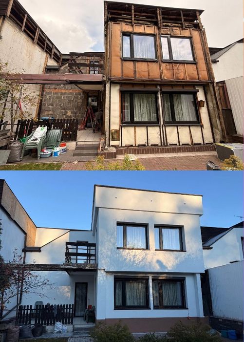 Malowanie domów, elewacje