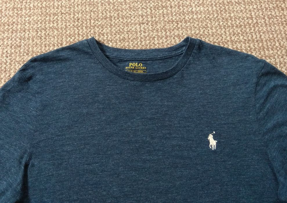 Ralph Lauren Polo лонгслів кофта custom slim fit оригінал S