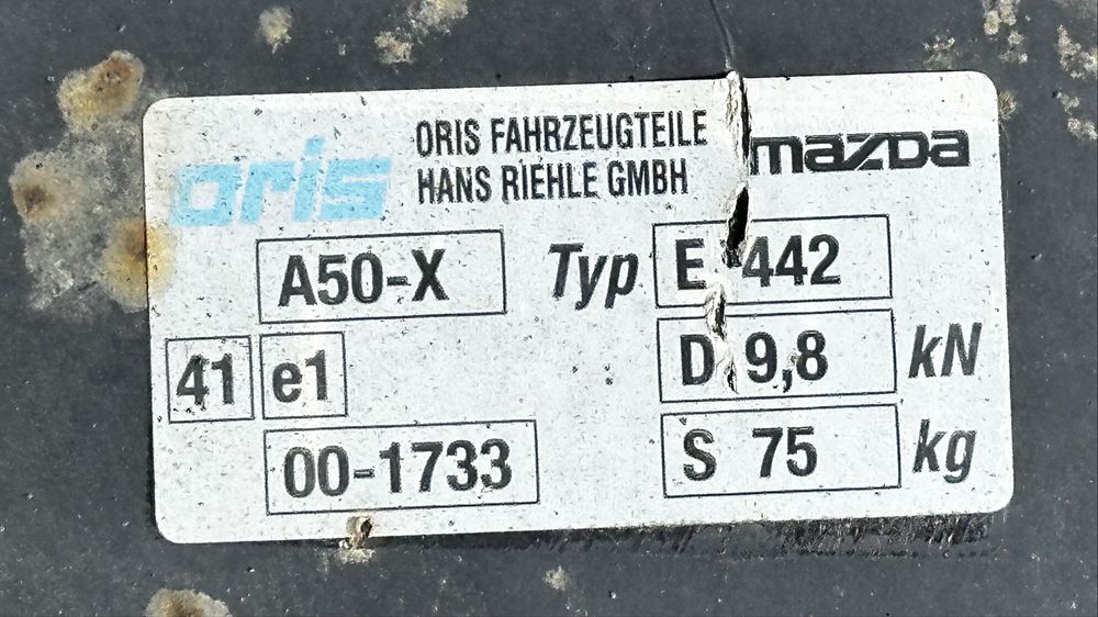 Фаркоп, прицепное Mazda 6 GH, универсал