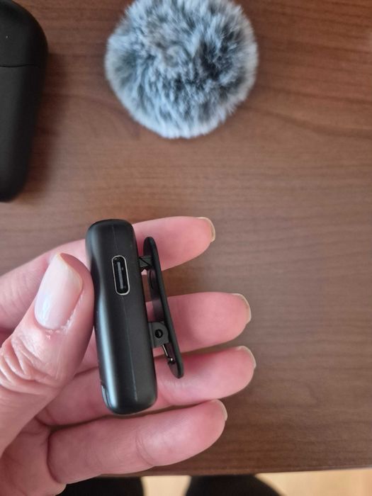 Mikrofon Slayo z puszkiem Nowy z etui