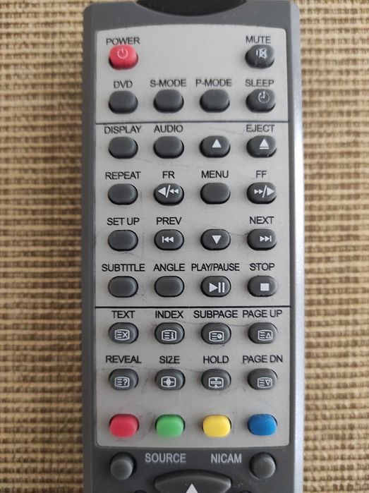 Swisstec SMURMC003 TV DVD Combo Combi Remote Control for S15/564172212801539123