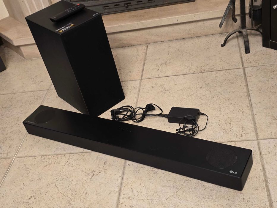 Barra de som LG SN7Y 3.1.2 380W SoundBar com Dolby Atmos