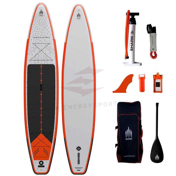 Nowy zestaw Shark Sup TOURING 12'6" x 30" x 6" + wiosło
