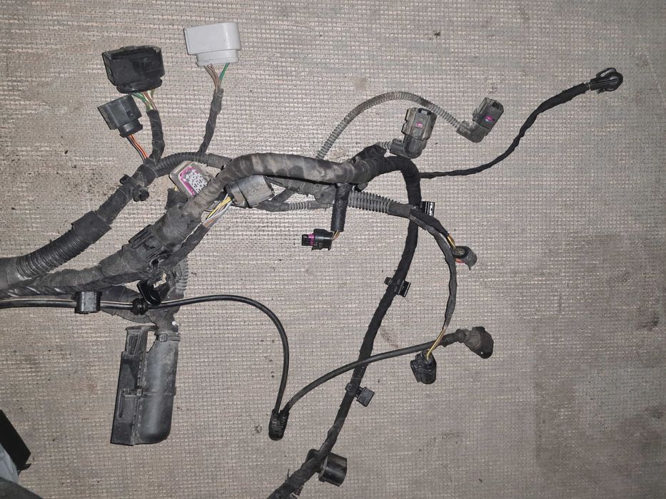 VW Crafter 2.0 19r wiązka instalacja komory silnika manual