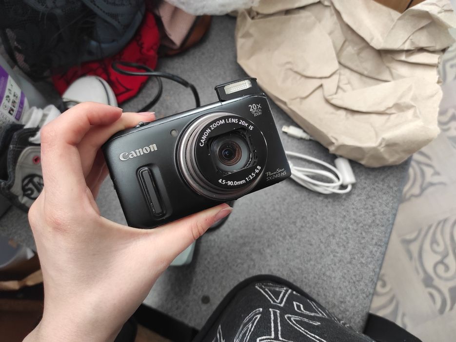canon sx 240 hs - купить фототехнику, видеоаппаратуру - Цена на OLX.ua