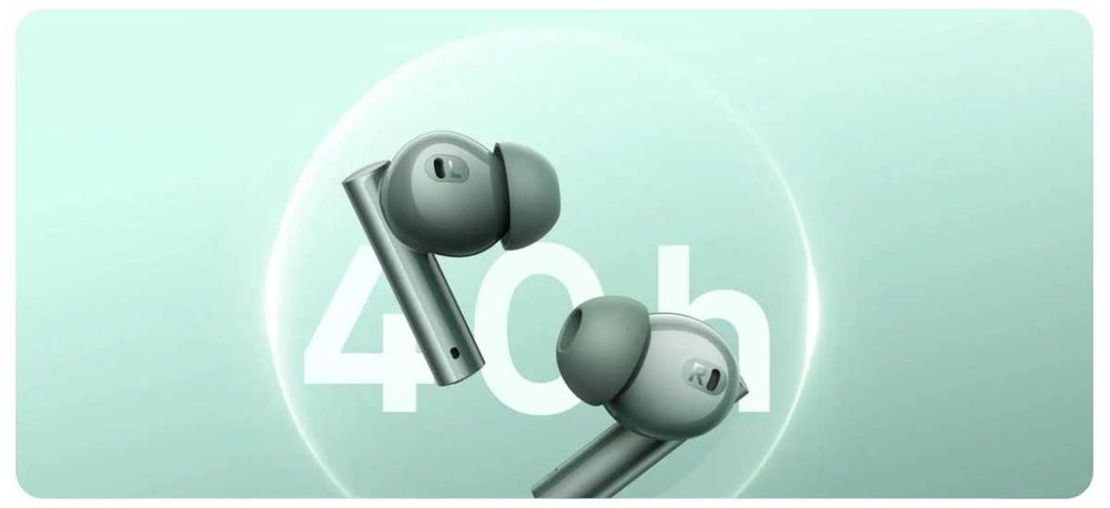 Realme Buds Air 6 PRO Silver \ Green GLOBAL Бездротові навушники TWS