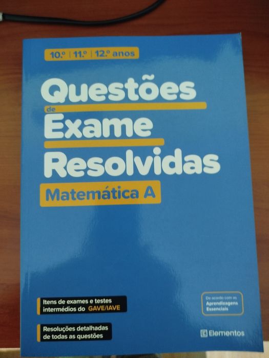 Preparação exame Matemática A 12 ano