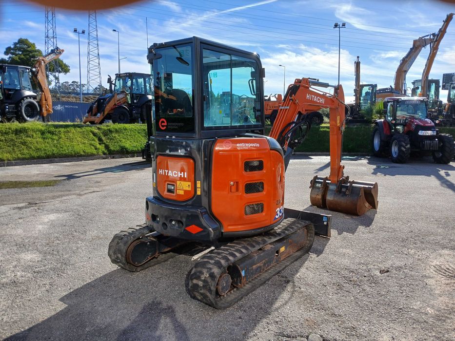 2022 Hitachi zx33u-6 escavadora de rastos borracha
