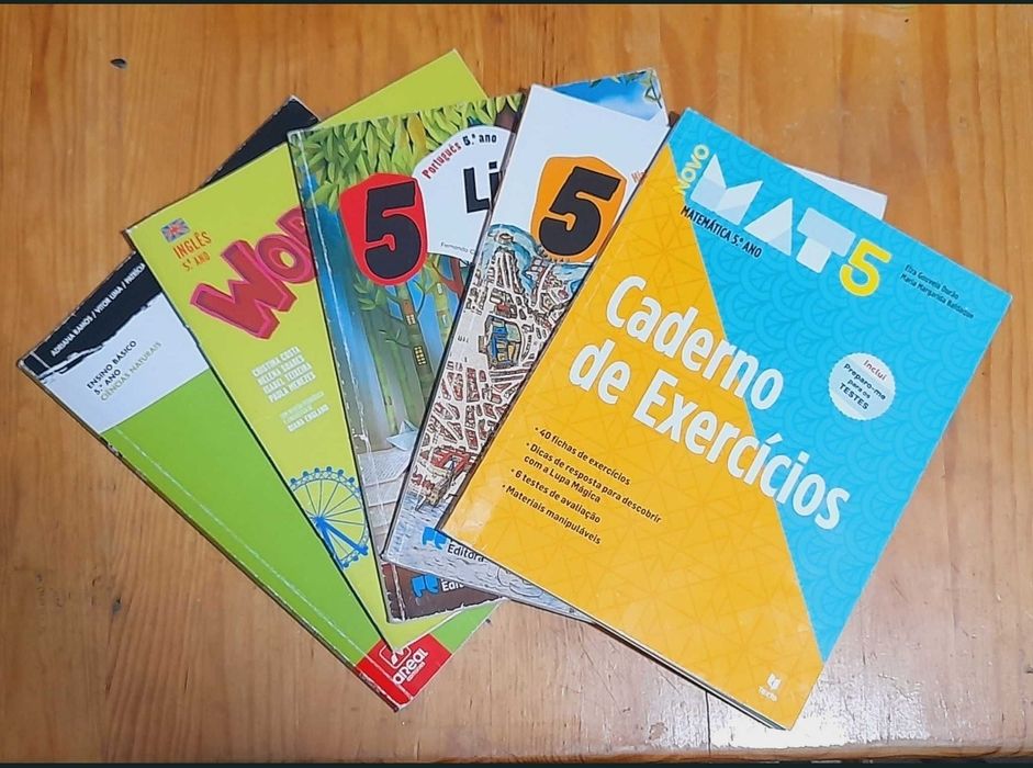 Cadernos de atividades 6.º Ano