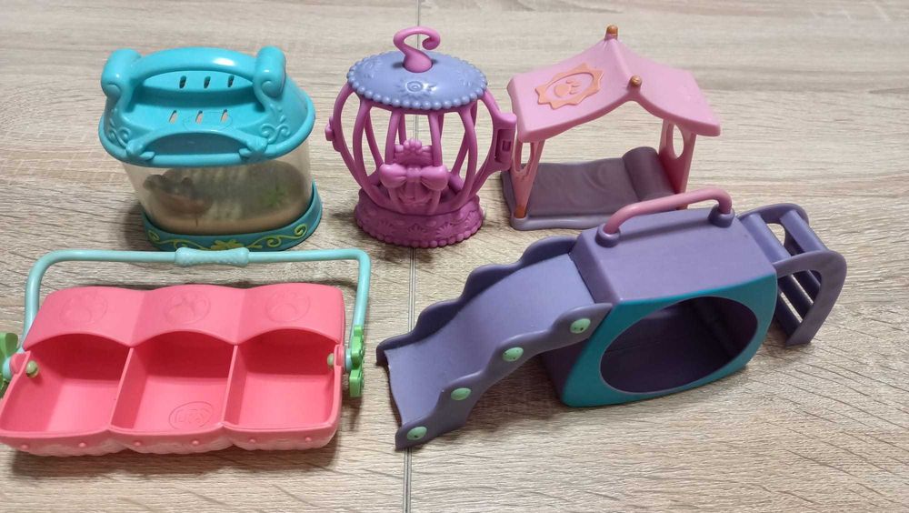 Lps littlest petshop domek dodatki akcesoria