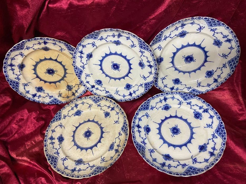 Faianças cerâmicas e louça da Real Fábrica de Sacavem antiga 3