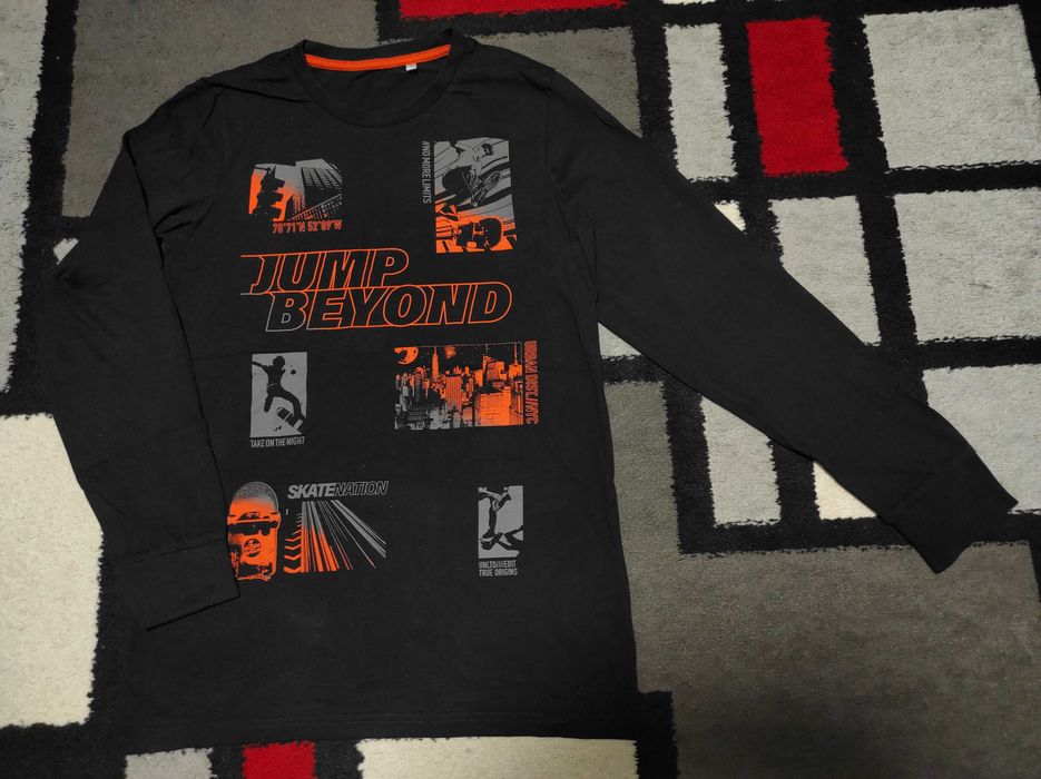 Тоненька,фірмова кофта,реглан,лонгслів для хлопчика 14-15 р-C&A